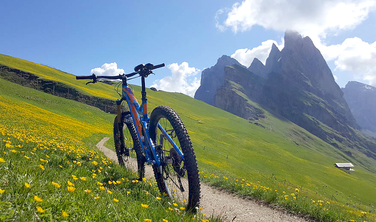 ebike siusi panorama